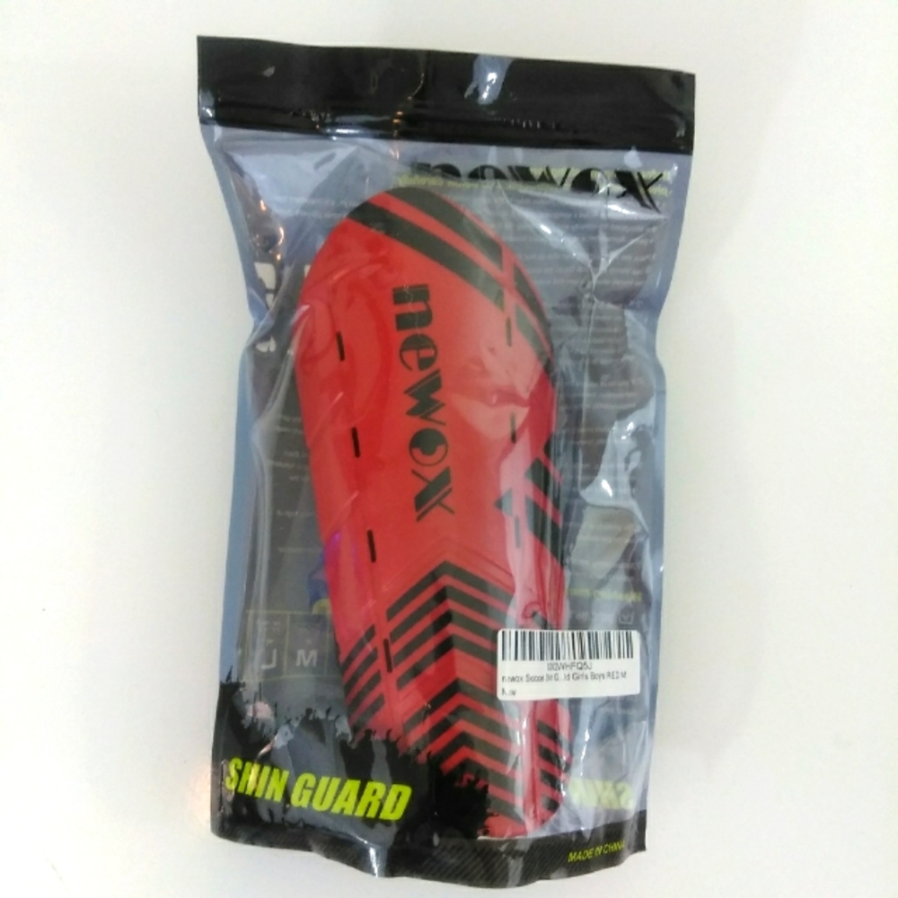 Newox Soccer Shin Guard Unisex Sports Kids Athletic Ware